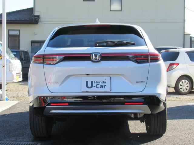 ヴェゼル ｅ：ＨＥＶ　Ｚ　衝突被害軽減ブレーキ　ＡＣＣ　ドラレコ　純正メモリーナビ　Ｂカメラ　フルセグＴＶ　ＵＳＢ入力端子　Ｂｌｕｅｔｏｏｔｈ　純正ＡＷ　ＬＥＤ　Ｓヒーター　Ｐテールゲート　ＥＴＣ２．０　１オーナー　禁煙車（24枚目）