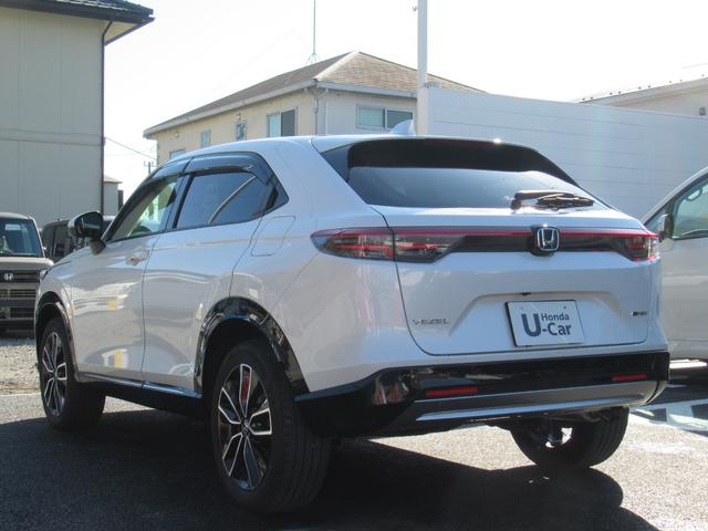 ヴェゼル ｅ：ＨＥＶ　Ｚ　衝突被害軽減ブレーキ　ＡＣＣ　ドラレコ　純正メモリーナビ　Ｂカメラ　フルセグＴＶ　ＵＳＢ入力端子　Ｂｌｕｅｔｏｏｔｈ　純正ＡＷ　ＬＥＤ　Ｓヒーター　Ｐテールゲート　ＥＴＣ２．０　１オーナー　禁煙車（25枚目）