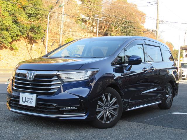 オデッセイハイブリッド ｅ：ＨＥＶアブソルート　衝突被害軽減ブレーキ　ＡＣＣ　前後ドラレコ　純正メモリーナビ　全周囲カメラ　フルセグＴＶ　ＤＶＤ　ＵＳＢ　Ｂｌｕｅｔｏｏｔｈ　両側ＰＳＤ　純正ＡＷ　ＬＥＤ　Ｐシート　Ｐセンサー　ＥＴＣ２．０　１オーナ（23枚目）