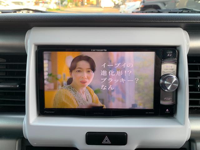 ハスラー Ｘターボ　ＥＴＣ　ナビ　ＴＶ　レーンアシスト　衝突被害軽減システム　オートライト　ＨＩＤ　スマートキー　アイドリングストップ　シートヒーター　ベンチシート　ＣＶＴ　盗難防止システム　ＡＢＳ　ＥＳＣ　ＣＤ　ＵＳＢ（5枚目）