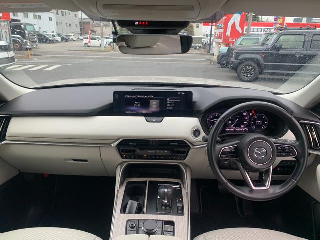ＣＸ－６０ ＸＤ－ハイブリッド　エクスクルーシブモダン　４ＷＤ　ドライブレコーダー　ＥＴＣ　全周囲カメラ　クリアランスソナー　オートクルーズコントロール　レーンアシスト　パワーシート　衝突被害軽減システム　サンルーフ　ＴＶ　ＬＥＤヘッドランプ　ＢＯＳＥ（2枚目）