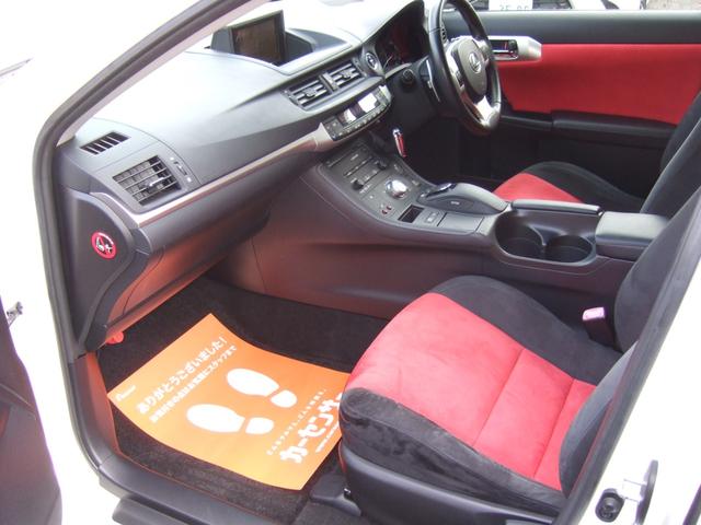 ＣＴ ＣＴ２００ｈ　バージョンＣ　禁煙車　赤内装　パドルシフト　クルーズコントロール　シートヒーター　スマートキー　点検整備記録簿　走行７７７４１キロ（8枚目）