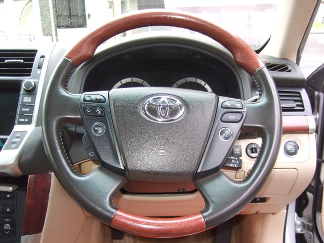 クラウンマジェスタ Cタイプ トヨタプレミアムサウンド イージークローザードア ウッドコンビハンドル 電動コーナーポール ETC クルーズコントロール ナビ TV Bカメラ GOO故障診断済み(23枚目)