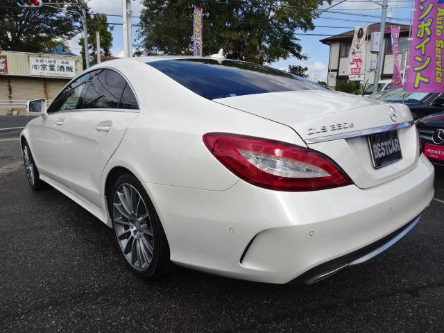 ＣＬＳ２２０ｄ　ＡＭＧライン　エアサス・インタークーラーターボ・黒革シート・全席シートヒーター・全周カメラ・メモリーパワーシート・キーレスゴー(6枚目)