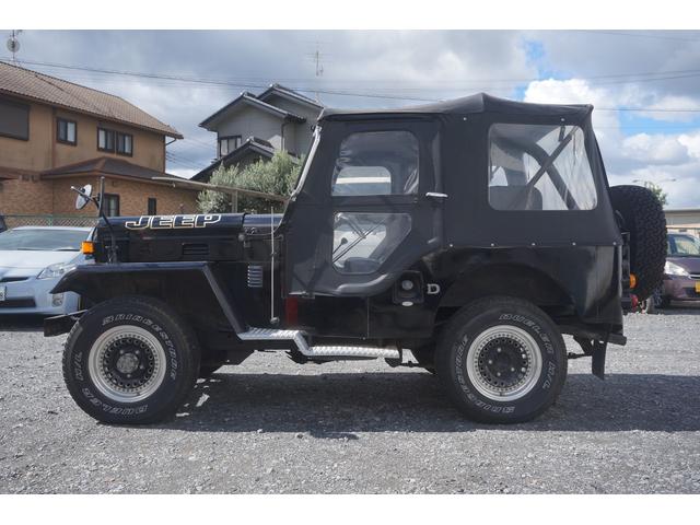 ジープ キャンバストップ 4速マニュアル 走行8.9万キロ ディーゼルターボ(6枚目)