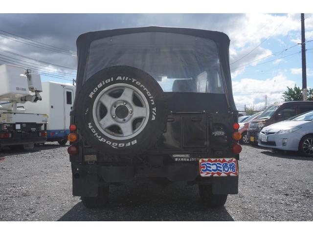 ジープ キャンバストップ 4速マニュアル 走行8.9万キロ ディーゼルターボ(8枚目)