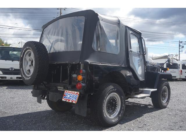 ジープ キャンバストップ 4速マニュアル 走行8.9万キロ ディーゼルターボ(10枚目)