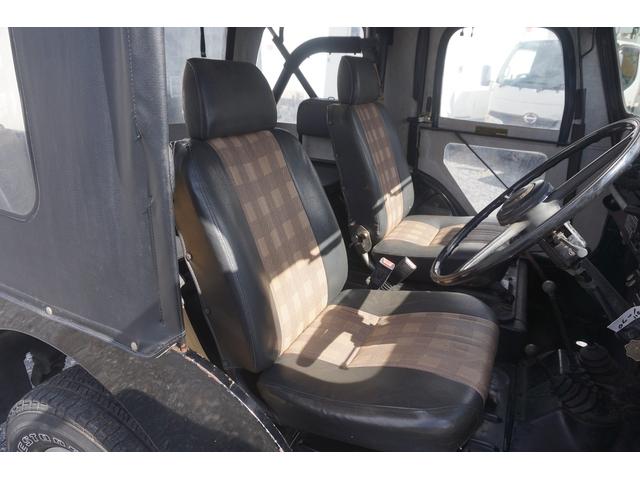 ジープ キャンバストップ 4速マニュアル 走行8.9万キロ ディーゼルターボ(13枚目)