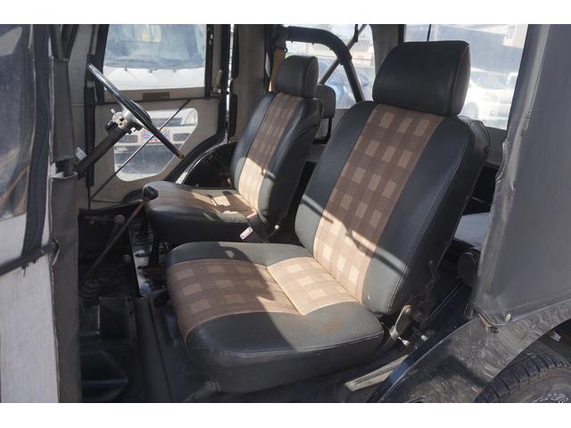 ジープ キャンバストップ 4速マニュアル 走行8.9万キロ ディーゼルターボ(14枚目)