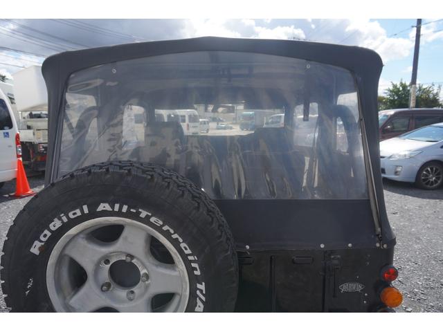 ジープ キャンバストップ 4速マニュアル 走行8.9万キロ ディーゼルターボ(21枚目)