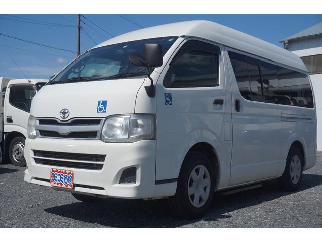 ハイエースバン ウェルキャブ 車椅子移動車 Bタイプ 車椅子固定2台 福祉車両 リアリフト 10人乗車 走行10.2万キロ タイミングチェーン キーレス ガソリン(5枚目)