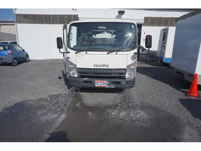 エルフトラック 散水車 4000L 前圧力後重力散水 走行2.6万キロ 6速MT 極東製LH04-302R 車両総重量7.295キロ 準中型免許(22枚目)