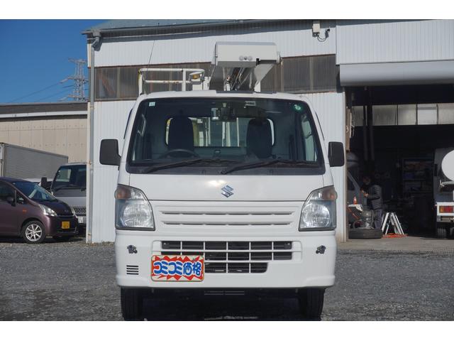 キャリイトラック 　高所作業車　アイチ製ＳＣ０５ＡＲＮ　５．４ｍ　２駆４駆切り替え　５速　ナビ　ＴＶ　常時バックカメラ　ＥＴＣ　走行４．４万キロ　Ｂｌｕｅｔｏｏｔｈ　コーナーセンサー（2枚目）