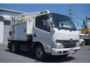 デュトロ 　高所作業車　ＳＥ０８Ｃ　８ｍ高所　ジャッキ自動張り出し　電工　ＦＲＰバケット　バッテリーユニット駆動　左右荷室　架装３０６８時間　常時バックカメラ（2枚目）