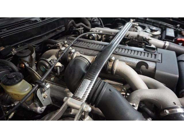 スープラ ２．５ＧＴツインターボＲ　ナビ　純正レカロシート　純正ＭＯＭＯステアリング　ＥＴＣ　電格ミラー　ＨＫＳマフラー　ボルクレーシング１７ＡＷ　ドラレコ前後（19枚目）