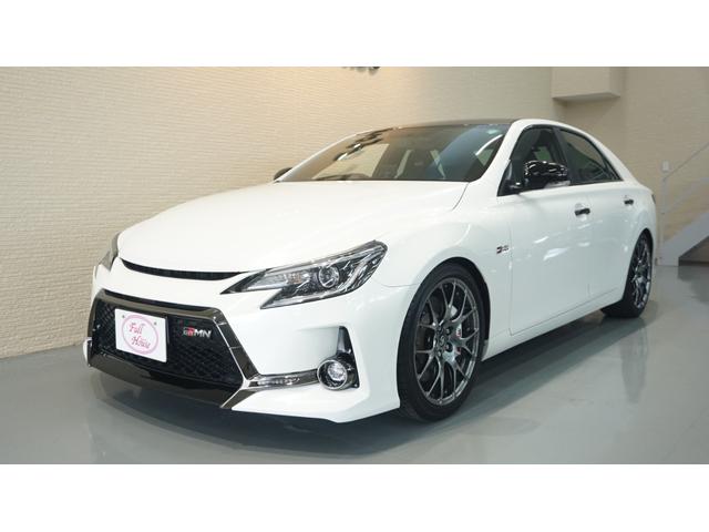 マークＸ ＧＲＭＮ　ワンオーナー　ケンウッドナビ　フルセグ　バックカメラ　ドラレコ前後　カーボンルーフ　寒冷地仕様（7枚目）