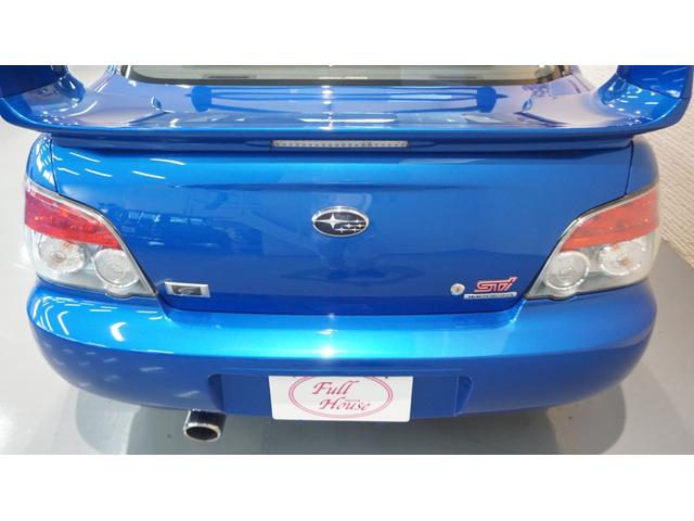 インプレッサ WRX STIスペックC V LTD2005 ワンオーナー 350台限定 ケンウッドMD キーレス ブレンボ 専用ホワイトホイール リアオーナメント(6枚目)