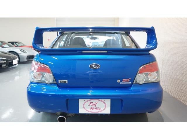 インプレッサ WRX STIスペックC V LTD2005 ワンオーナー 350台限定 ケンウッドMD キーレス ブレンボ 専用ホワイトホイール リアオーナメント(7枚目)