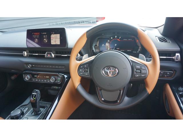 スープラ ＲＺ　ワンオーナー　純正ナビ　フルセグ　Ｂカメラ　ＪＢＬ　ＯＰタンレザー　シートヒーター　ＴＲＤトランクスポイラー　スポーツマフラー　サイドドアガーニッシュ　ＨＵＤ　ＢＳＭ　ＥＴＣ２．０　レーンアシスト（19枚目）