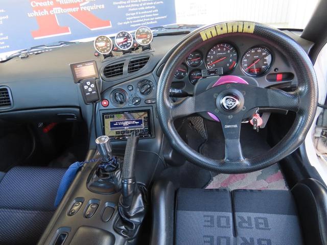 ｒｘ ７ マツダ タイプｒバサースト ｒｅ雨宮ｆバンパー ｒディフューザー ｒ ｍａｇｉｃボンネット マツダスピードリアスポイラー 社外サイドステップ フジツボマフラー 社外車高調 ｈｋｓエアクリーナー 追加メーター パワーｆｃ 埼玉県 タイプｒバサースト ｒｅ