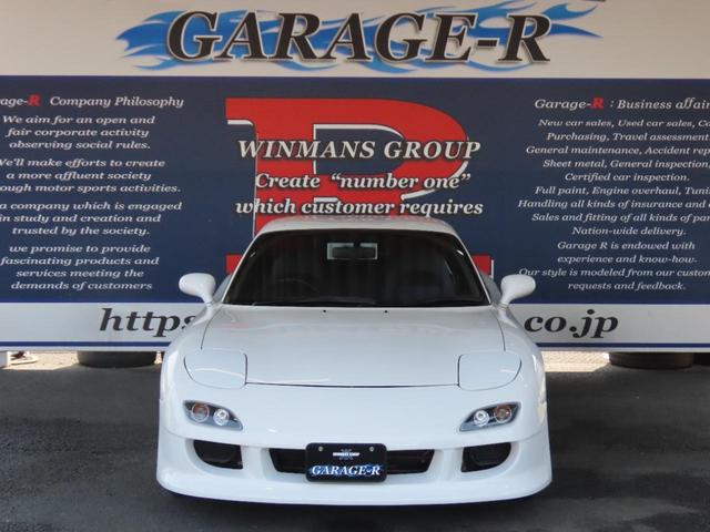 ＲＸ－７ タイプＲバサースト　ＭＡＺＤＡＳＰＥＥＤ１７ｉｎｃＡＷ　ＭＡＺＤＡＳＰＥＥＤステアリング　ＭＡＺＤＡＳＰＥＥＤサイドスカート　ＭＡＺＤＡＳＰＥＥＤリアスポイラー　社外Ｆバンパー　ＡｕｔｏＥｘｅマフラー　社外エアクリーナー（6枚目）