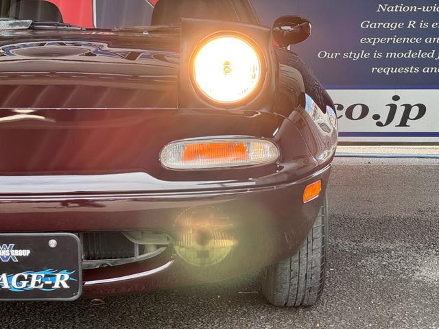 ユーノスロードスター Ｓスペシャル　ＭＡＺＤＡＳＰＥＥＤマフラー　ＨＫＳエアクリ　ＫＴＳ車高調　Ｐｅｒｓｏｎａｌステアリング　ラフィックスクイックリリース　社外エキマニ　純正１４ｉｎＡＷ　ＫＥＮＷＯＯＤナビ（18枚目）