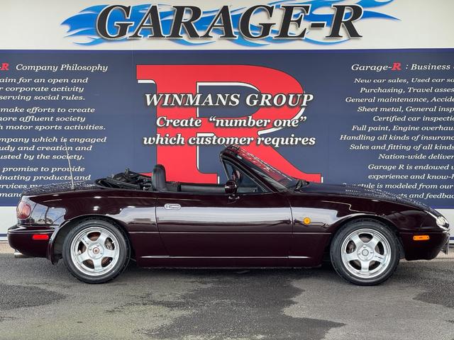 ユーノスロードスター Ｓスペシャル　ＭＡＺＤＡＳＰＥＥＤマフラー　ＷＯＲＫ　ＭＥＩＳＴＥＲ　１５ｉｎＡＷ　ＨＫＳエアクリ　ＫＴＳ車高調　Ｐｅｒｓｏｎａｌステアリング　ラフィックスクイックリリース　社外エキマニ　ＫＥＮＷＯＯＤナビ（63枚目）