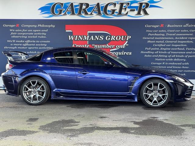 ＲＸ－８ タイプＳ　ＷＥＢＡＲ　Ｓｐｏｒｔｓエアロ　ＭＡＺＤＡＳＰＥＥＤリアスポ＋ハイマウントステー　ＲＳ純正１９ｉｎＡＷ　ＢＬＩＴＺタワーバー　カロッツェリアナビ　ＡｕｔｏＥｘｅステアリング　電動パワーシート（運転席）（6枚目）