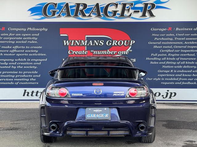 ＲＸ－８ タイプＳ　ＷＥＢＡＲ　Ｓｐｏｒｔｓエアロ　ＭＡＺＤＡＳＰＥＥＤリアスポ＋ハイマウントステー　ＲＳ純正１９ｉｎＡＷ　ＢＬＩＴＺタワーバー　カロッツェリアナビ　ＡｕｔｏＥｘｅステアリング　電動パワーシート（運転席）（7枚目）