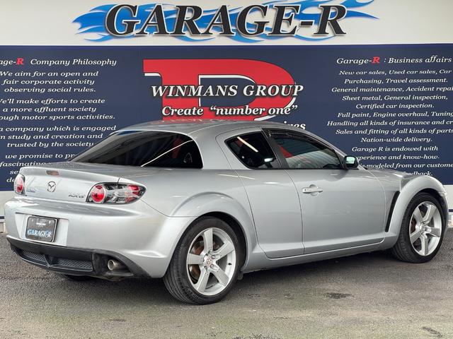 ＲＸ－８ タイプＳ　６ＭＴ　ＡｕｔｏＥｘｅマスターバックブレース・ドアバイザー　純正１８ｉｎＡＷ　カロッツェリアナビ（バックカメラ）　純正オーディオ（ＣＤ／ラジオ）ＢＯＳＥスピーカー　純正マフラー　フォグランプ　ＥＴＣ（2枚目）