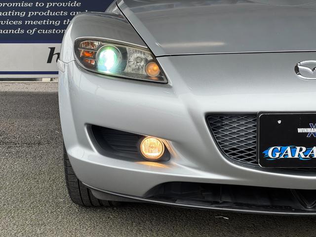 ＲＸ－８ タイプＳ　６ＭＴ　ＡｕｔｏＥｘｅマスターバックブレース・ドアバイザー　純正１８ｉｎＡＷ　カロッツェリアナビ（バックカメラ）　純正オーディオ（ＣＤ／ラジオ）ＢＯＳＥスピーカー　純正マフラー　フォグランプ　ＥＴＣ（17枚目）
