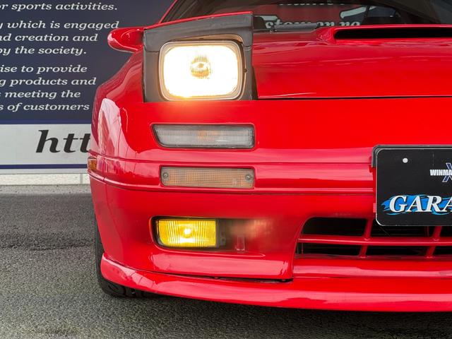 サバンナＲＸ－７ ＧＴ－Ｘ　Ｒｍａｇｉｃマフラー　ＪＩＣ車高調　ガナドールミラー　純正ドアバイザー　社外タワーバー　Ｇｒｅｄｄｙブーストコントローラー　ＢＬＩＴＺブーストメーター　Ｒ３２用１６ｉｎＡＷ　オーディオ（ラジオ／ＣＤ）（17枚目）