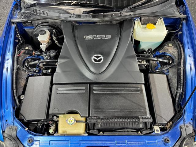 RX-8 タイプS 純正18inAW 純正マフラー 純正オーディオ(AM/FM/CD) 社外ドライブレコーダー ETC キーレス フロントフォグランプ 社外シフトノブ(3枚目)