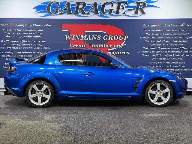 RX-8 タイプS 純正18inAW 純正マフラー 純正オーディオ(AM/FM/CD) 社外ドライブレコーダー ETC キーレス フロントフォグランプ 社外シフトノブ(6枚目)