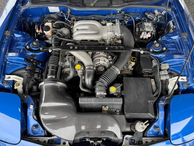 RX-7 タイプRバサースト ワンオーナー AutoExeマフラー 純正フロントリップ・リアスポ AutoExeカーボンエアインテーク 純正車高調 純正16inAW 純正NARDIステアリング フロントフォグランプ 純正オーディオ(5枚目)