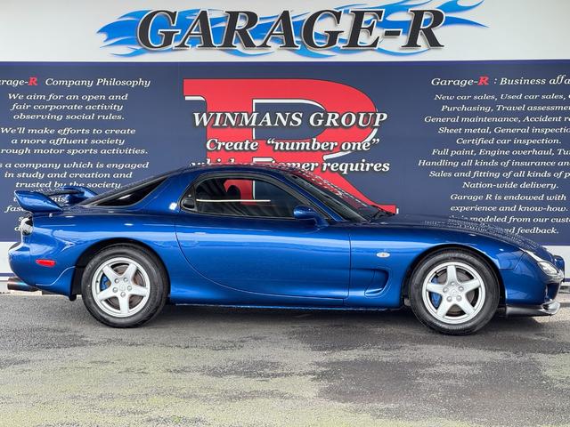 RX-7 タイプRバサースト ワンオーナー AutoExeマフラー 純正フロントリップ・リアスポ AutoExeカーボンエアインテーク 純正車高調 純正16inAW 純正NARDIステアリング フロントフォグランプ 純正オーディオ(8枚目)