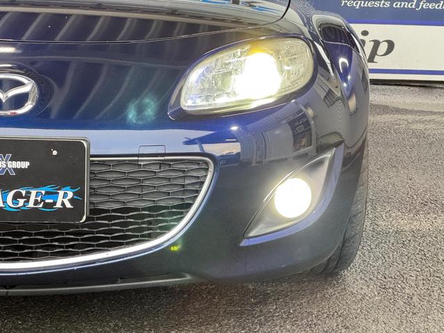 ロードスター RS RHT WORK17inAW ラルグス車高調 純正マフラー ALPINEナビ(DTV/DISC/USB) KENWOODドラレコ シートヒーター レザーシート フロントフォグランプ ETC(18枚目)