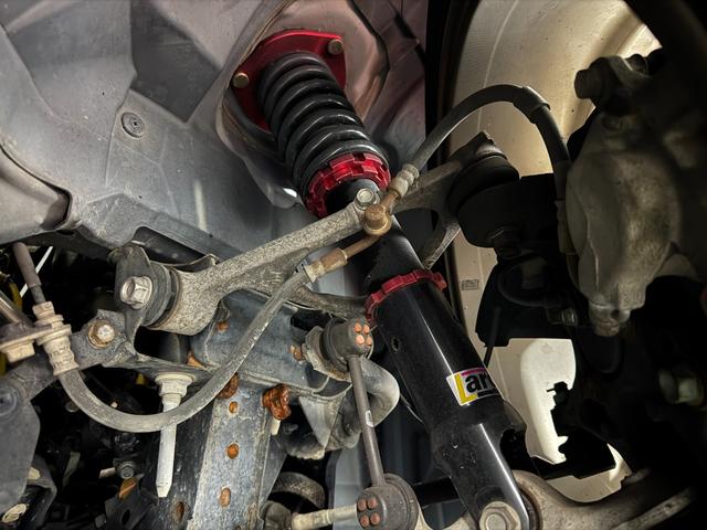 ロードスター RS RHT WORK17inAW ラルグス車高調 純正マフラー ALPINEナビ(DTV/DISC/USB) KENWOODドラレコ シートヒーター レザーシート フロントフォグランプ ETC(21枚目)