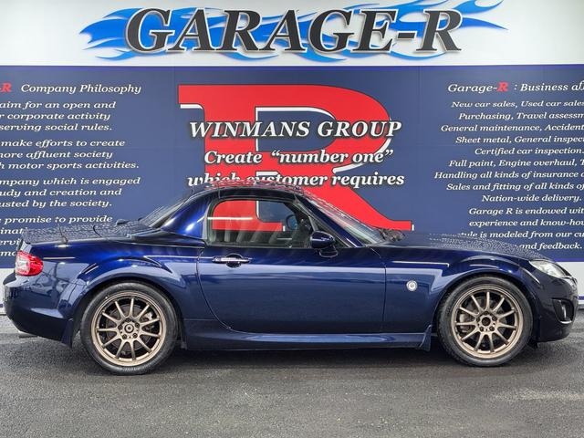 ロードスター RS RHT WORK17inAW ラルグス車高調 純正マフラー ALPINEナビ(DTV/DISC/USB) KENWOODドラレコ シートヒーター レザーシート フロントフォグランプ ETC(22枚目)