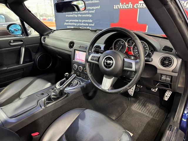 ロードスター RS RHT WORK17inAW ラルグス車高調 純正マフラー ALPINEナビ(DTV/DISC/USB) KENWOODドラレコ シートヒーター レザーシート フロントフォグランプ ETC(26枚目)