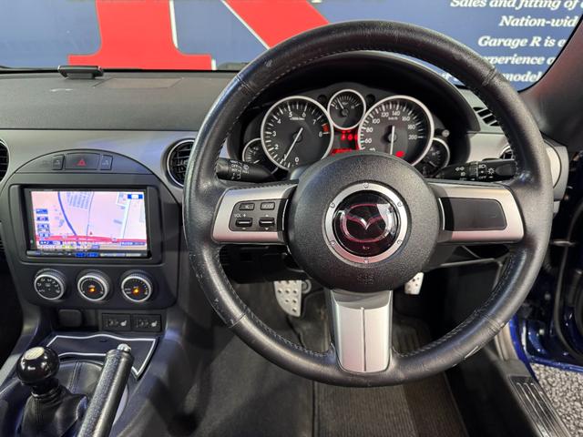 ロードスター RS RHT WORK17inAW ラルグス車高調 純正マフラー ALPINEナビ(DTV/DISC/USB) KENWOODドラレコ シートヒーター レザーシート フロントフォグランプ ETC(32枚目)