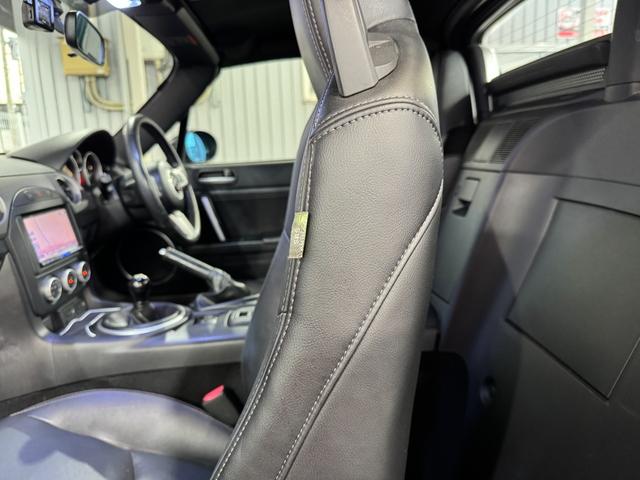 ロードスター RS RHT WORK17inAW ラルグス車高調 純正マフラー ALPINEナビ(DTV/DISC/USB) KENWOODドラレコ シートヒーター レザーシート フロントフォグランプ ETC(53枚目)