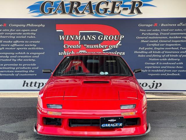 サバンナRX-7 GT-X Msportsエアロ ENDLESS車高調 RAYS17inAW GARRETTハイフロータービン Rmagicマフラー HKSエアクリ ロールケージ パワーFC Greddy追加メーター・ブーコン(5枚目)