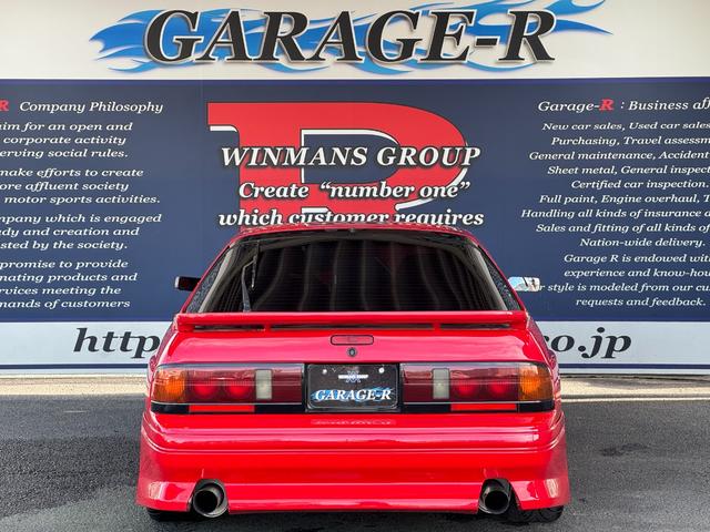 サバンナRX-7 GT-X Msportsエアロ ENDLESS車高調 RAYS17inAW GARRETTハイフロータービン Rmagicマフラー HKSエアクリ ロールケージ パワーFC Greddy追加メーター・ブーコン(7枚目)