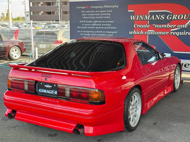 サバンナRX-7 GT-X Msportsエアロ ENDLESS車高調 RAYS17inAW GARRETTハイフロータービン Rmagicマフラー HKSエアクリ ロールケージ パワーFC Greddy追加メーター・ブーコン(24枚目)