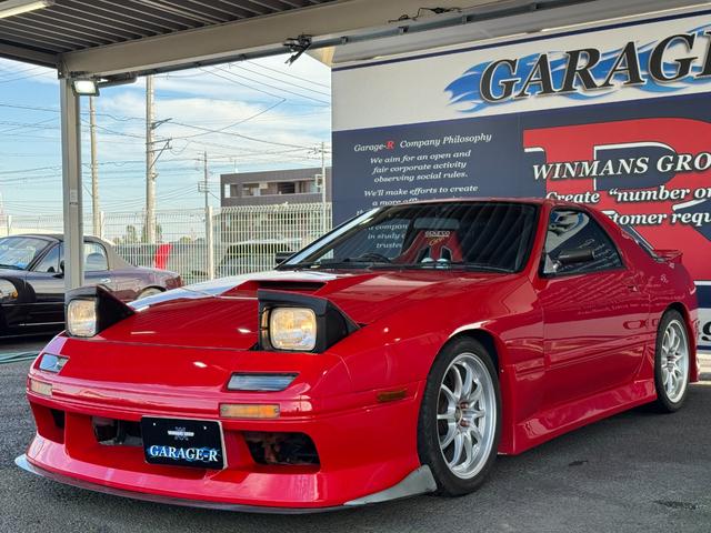サバンナRX-7 GT-X Msportsエアロ ENDLESS車高調 RAYS17inAW GARRETTハイフロータービン Rmagicマフラー HKSエアクリ ロールケージ パワーFC Greddy追加メーター・ブーコン(68枚目)