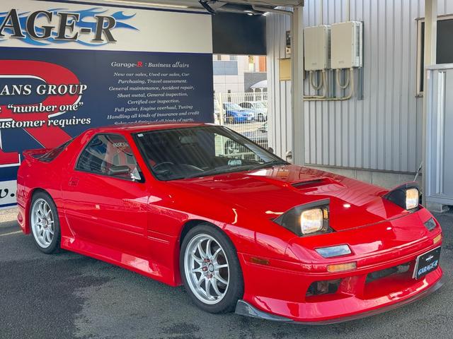 サバンナRX-7 GT-X Msportsエアロ ENDLESS車高調 RAYS17inAW GARRETTハイフロータービン Rmagicマフラー HKSエアクリ ロールケージ パワーFC Greddy追加メーター・ブーコン(70枚目)