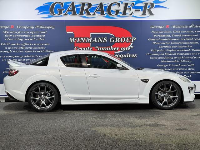 ＲＸ－８ タイプＲＳ　ビルシュタイン車高調　タイプＲＳ純正１９ｉｎＡＷ　純正ＲＥＣＡＲＯセミバケ　純正オーディオ（ＣＤ／ラジオ）　ＢＯＳＥサウンド　純正リアスポイラー　社外シフトノブ　Ｙｕｐｉｔｅｒｕドラレコ　ＥＴＣ（6枚目）