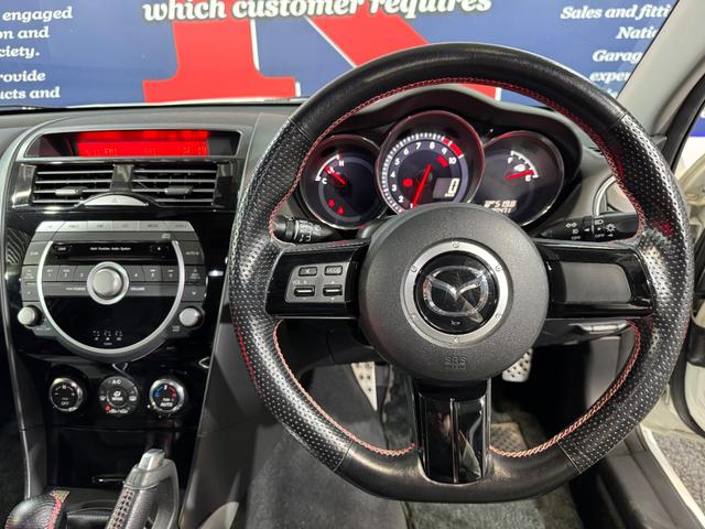 ＲＸ－８ タイプＲＳ　ビルシュタイン車高調　タイプＲＳ純正１９ｉｎＡＷ　純正ＲＥＣＡＲＯセミバケ　純正オーディオ（ＣＤ／ラジオ）　ＢＯＳＥサウンド　純正リアスポイラー　社外シフトノブ　Ｙｕｐｉｔｅｒｕドラレコ　ＥＴＣ（37枚目）