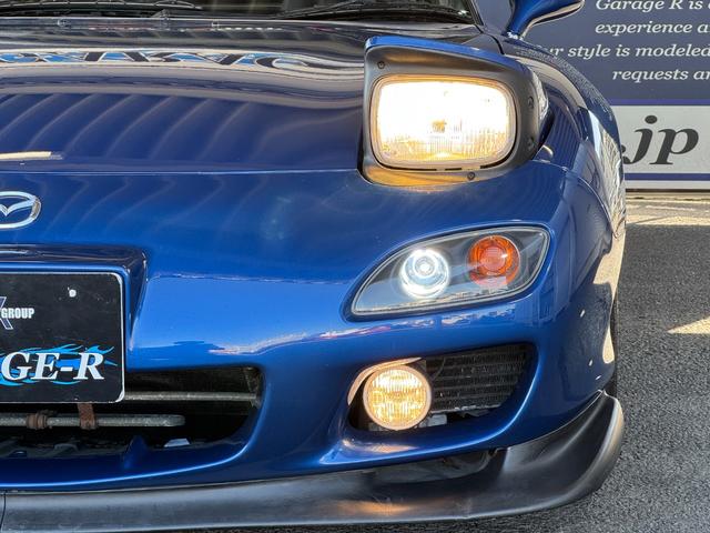 ＲＸ－７ タイプＲＢ　Ｓパッケージ　ＷＯＲＫ　ＥＭＯＴＩＯＮ　１８ｉｎＡＷ　Ｄｅｆｉ　ＤＩＮ－Ｇａｕｇｅ　ＫＥＮＷＯＯＤオーディオ（ＣＤ／ラジオ／ＢＴ）　ＭＯＭＯステアリング　ＭＯＭＯシフトノブ　純正マフラー　ＥＴＣ（18枚目）